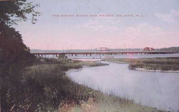 [shark river bridge 1900s, Belmar image ]