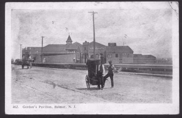 [Do You Remember Gordon's Pavilion Belmar? Click to see the back of the card.]